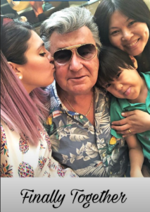 Veronica Satti, Bobby Solo e la sua famiglia
