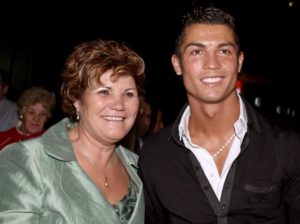 Ronaldo con la mamma Dolores