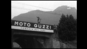 100 anni Moto Guzzi foto di repertorio della fabbrica a Mandello Bollicine Vip