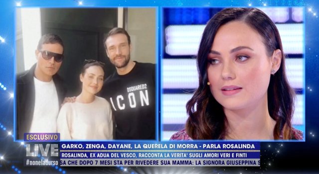 Rosalinda Cannavò a Live-Non è la d'Urso