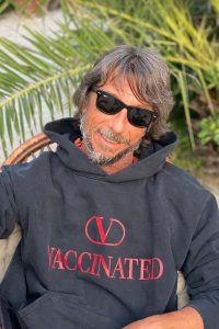 Pierpaolo Piccioli Felpa Vaccinated Bollicine Vip