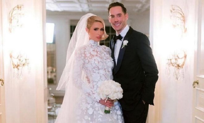 Paris Hilton sposa Carter Reum a Los Angeles