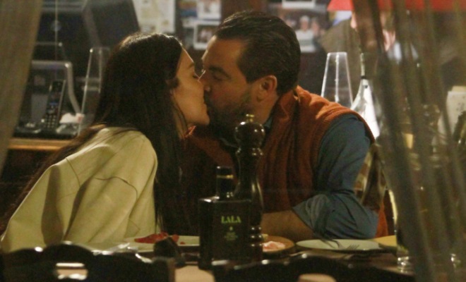 Audrey Chabloz e il compagno bacio
