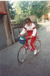 Aleandro Baldi a Reggio Emilia nel 1993